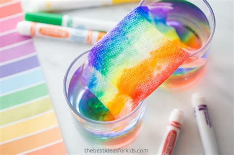 Grow A Rainbow Experiment The Best Ideas For Kids