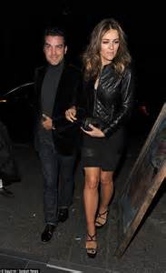 Elizabeth Hurley Looks Sexy On Night Out With Royals Jake Maskall
