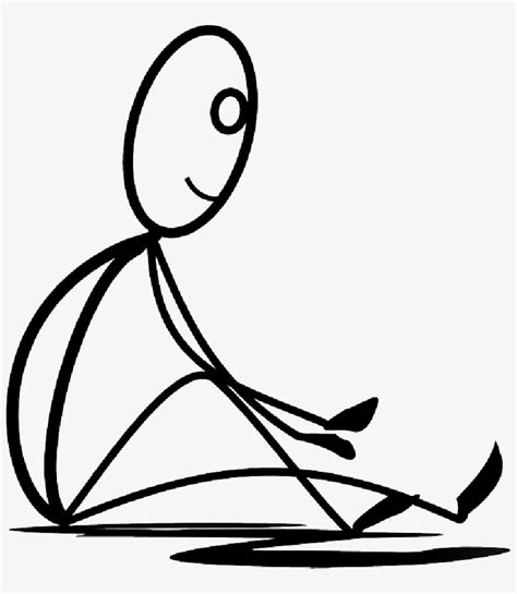 Download Stretching Resting Stickman Stick Figure Stick Figure