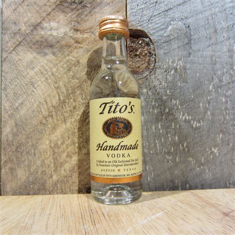 750 ml titos sizes tito s handmade vodka 1 75 liter bridge liquors very smooth with a bit of