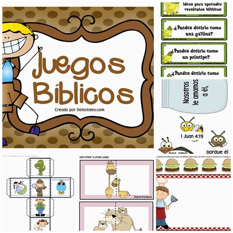 According to the introduction of ocio. De los tales: Juegos Bíblicos