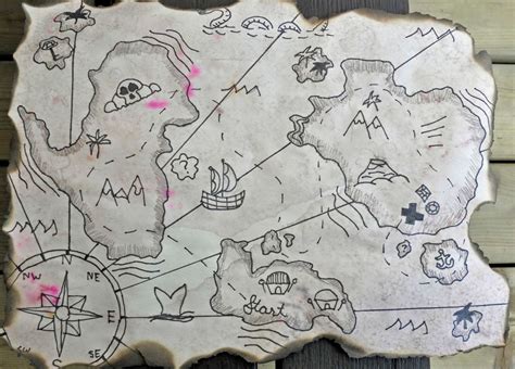 Artisan Des Arts Antique Treasure Maps Grades 4 8