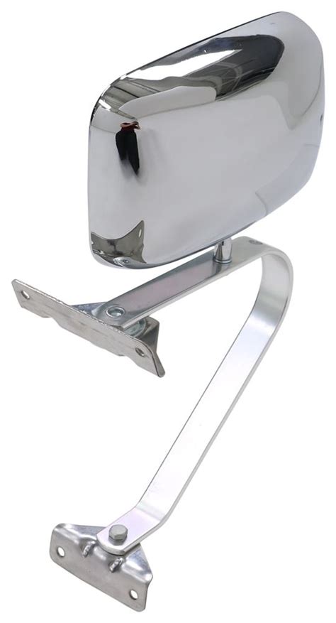 K Source Replacement Side Mirror Manual Chrome Driver Or Passenger Side K Source