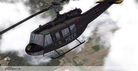 German Armyheer Bell Uh 1d For Fsx