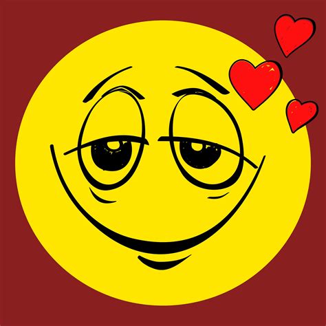 Smiley In Love Free Image