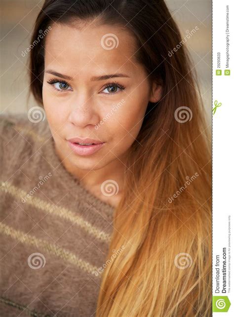 Beautiful Woman S Face Stock Image Image Of Cute Girl 29293633