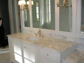 They had a great selection of slabs, and were more than helpful when picking a remnant for my bathroom vanity. Master bath countertop | White bathroom cabinets, White ...