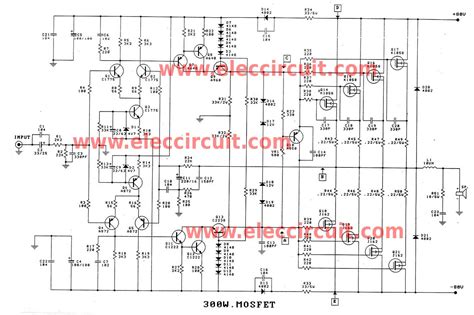 Mosfet stands for metal oxide field effect transistor, which has a gate. 300-1200W MOSFET Amplifier for professionals | Projects Circuits