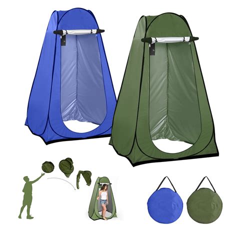 Pop Up Privacy Tents With Carry Bag For Camping Foldable Shower Tent