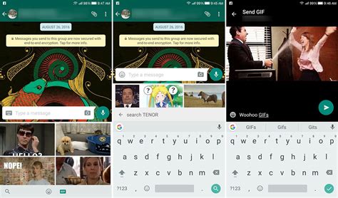 Whatsapp For Android Now Lets You Search And Send Giphy S