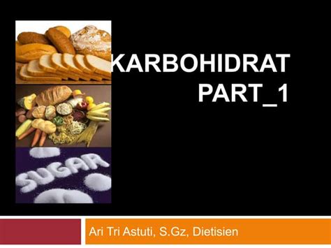 Karbohidrat Part 1 2014 Ppt