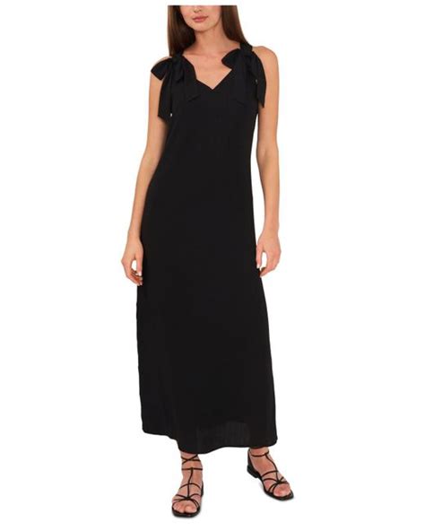 Riley And Rae Synthetic Tied Shoulder Tiered Maxi Dress Created For Macy