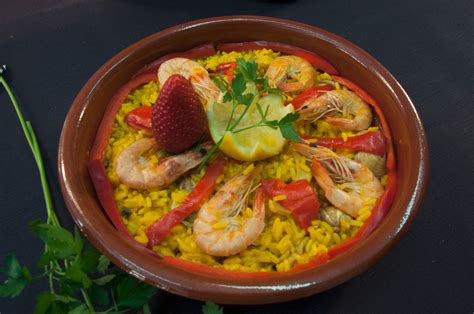 Free Images Dish Meal Produce Cuisine Rice Asian Food Spain Casserole Paella Spanish
