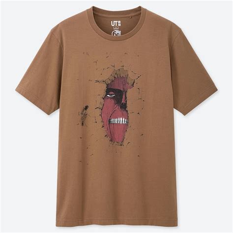 Manga Ut Attack On Titan Short Sleeve Graphic T Shirt Uniqlo Us