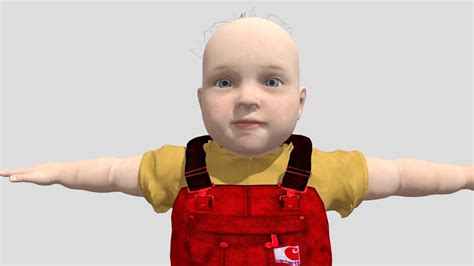Stewie Griffin Realistic Download Free 3d Model By Tomascolt12