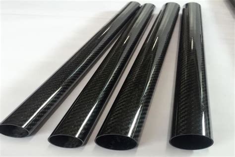 K Twill Plain Carbon Fiber Round Tube High Strength Carbon Fiber Pipe