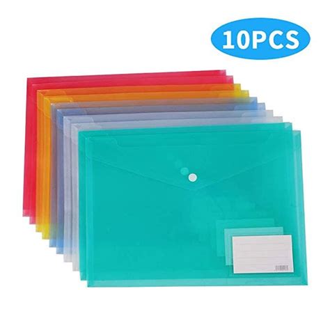 Milolo Plastic Envelopes Poly Envelopes 10 Pack Us Letter