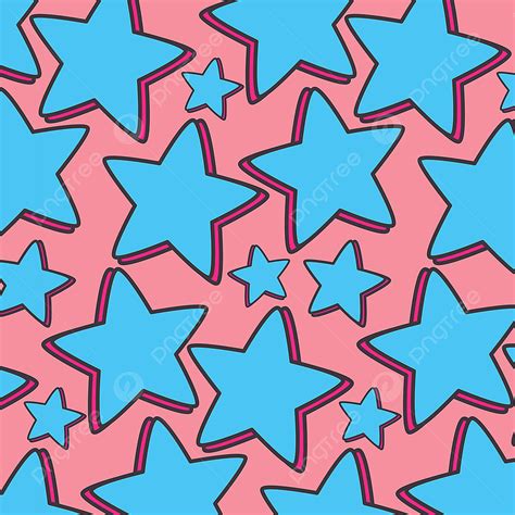 Pink Star Clipart Png Images Cute Stars Pattern With Pink Background