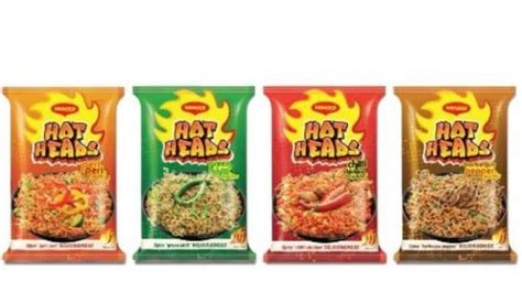 nestle india launches new flavours of instant noodles maggi hot heads available on snapdeal