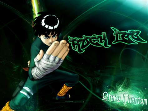 Rock Lee Green Wallpaper Naruto Anime By Joe By Paulo22s2 On Deviantart