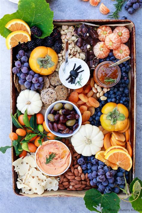 Our cookbook has some cheap graduation food great ideas! Halloween Party Appetizer Platter Ideas