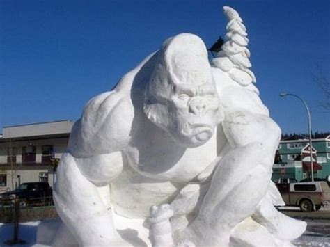 Astonishingly Detailed Snow Sculptures Pics Izismile Com