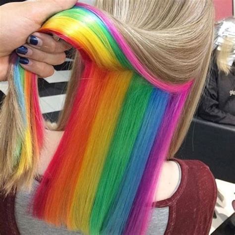 Hairstyle Trends 29 Colorful Rainbow Hair Ideas You Need To See