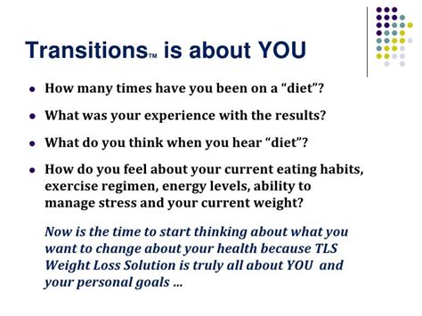 Tls Weight Loss Solution Overview