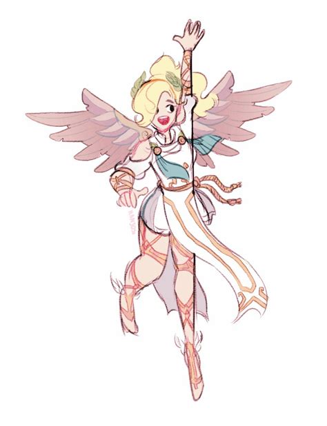 Overwatch Summer Games Winged Victory Mercy Mercy Overwatch Overwatch