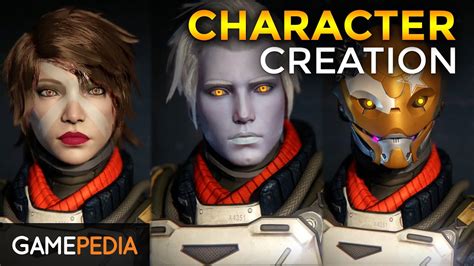 Destiny An In Depth Look At Character Creation Youtube