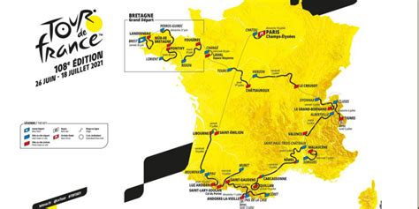 Faltan 192 días 16 horas para el inicio de la carrera. Découvrez le parcours complet du Tour de France 2021