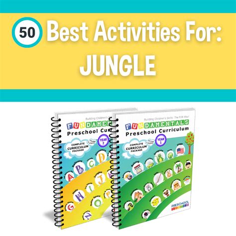 The 50 Best Preschool Activities For Jungle Theme