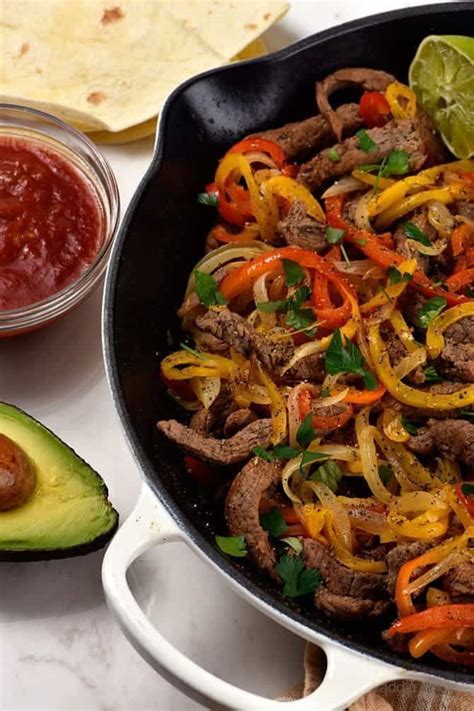 Steak Fajitas Recipe Steak Fajitas Make A Quick And Easy Meal Perfect For Weeknight Suppers Or