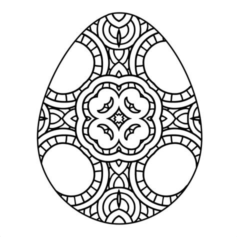 I love the look of tie dye, but never realized you could create that appearance on the hard surface of an egg shell. Easter Egg Coloring Pages For Adults at GetColorings.com ...