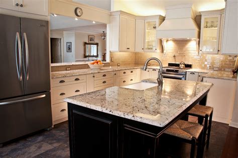 The kitchen design experts at hgtv.com explain the benefits of 13 of the most popular kitchen countertop materials to help you choose the right one for your kitchen. Kitchen Countertops - Traditional - Kitchen - Atlanta - by ...