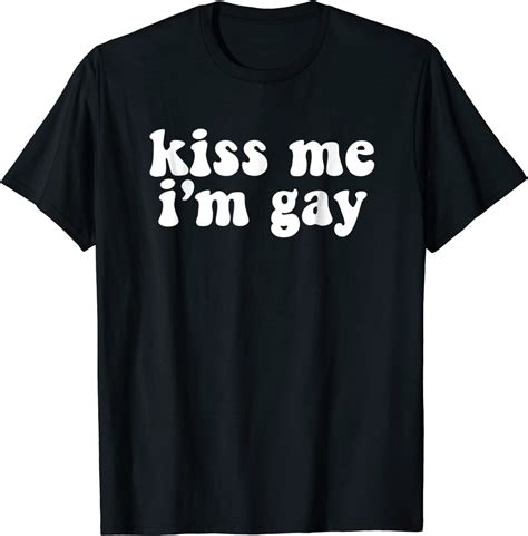 Kiss Me Im Gay T Shirt Lgbt Meme St Patricks Day Meme T