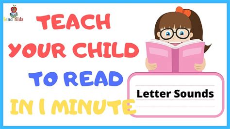 How To Teach Your Child Read In 1 Minute Letter Sounds Mastery Youtube