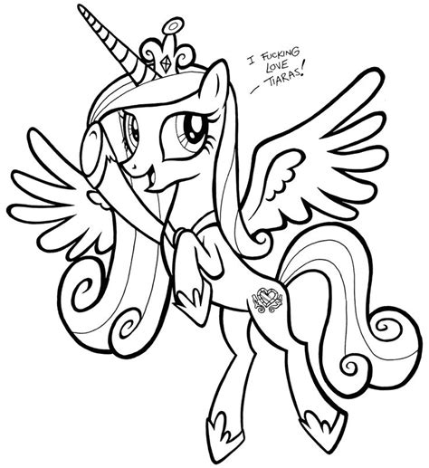 This coloring book will provide many hours of my little pony fun book measures approximately 8 x 10.75 and has about 96 pages. My Little Pony Princess Cadence | Related: My Little Pony ...