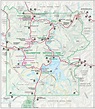 yellowstone-map | Yellowstone trip, Yellowstone map, National parks map