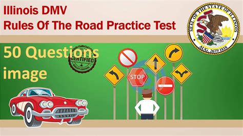 Illinois Dmv Rules Of The Road Practice Test Hard Youtube