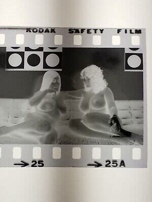 1960S NEGATIVE 35 MM Busty Nude Exotic Pinup Girl Anne Ali Cheesecake