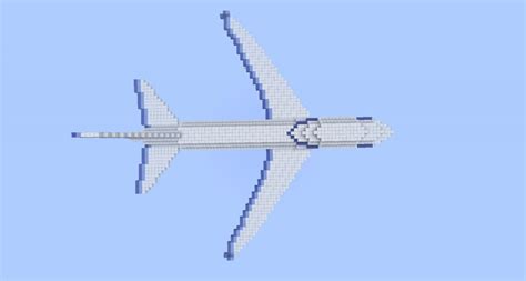 11 Scale Replica Boeing 747 Minecraft Map