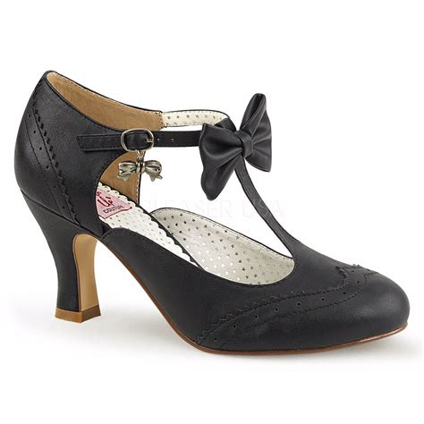 Sky High Shoes Premium Alternative Footwear Retailer Uk Pin Up Couture Flapper 11 Court Pump