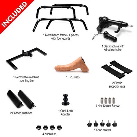 Deluxe Bangin Bench With Sex Machine Hands Free Sex Toy Couples Men Women 848518048646 Ebay