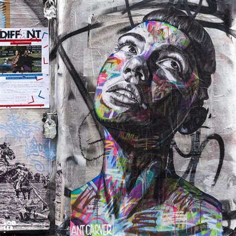 Striking London Street Art By Ant Carver In Shoreditch Street Art