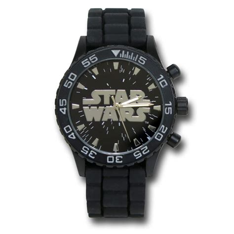 It is set in the fictional star wars galaxy, during the same time period as the previous 2003 star wars: Star Wars Classic Logo Watch - GeekAlerts