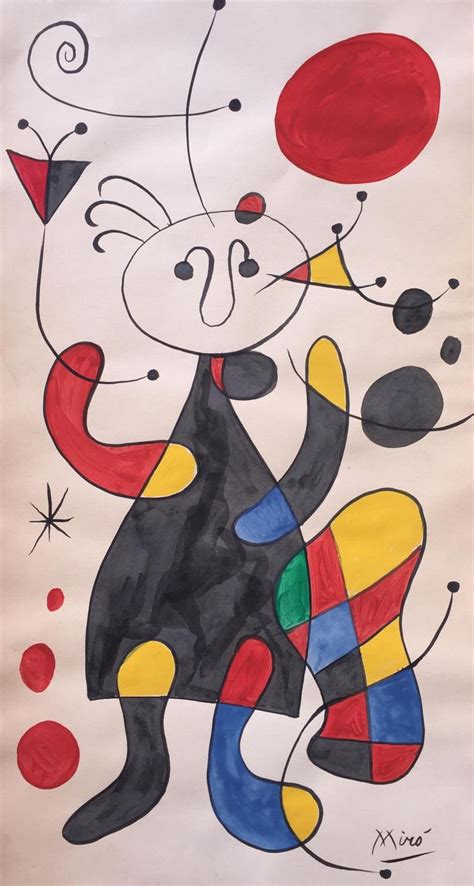 Joan Miró Art Joan Miro Paintings Joan Miro Miro Paintings