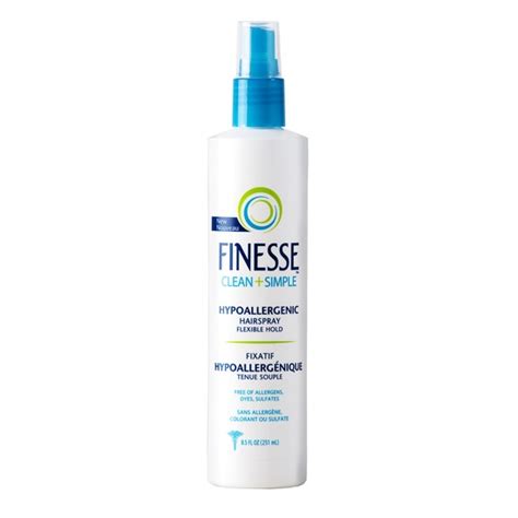 Finesse Clean Simple Hypoallergenic Hairspray Beautylish
