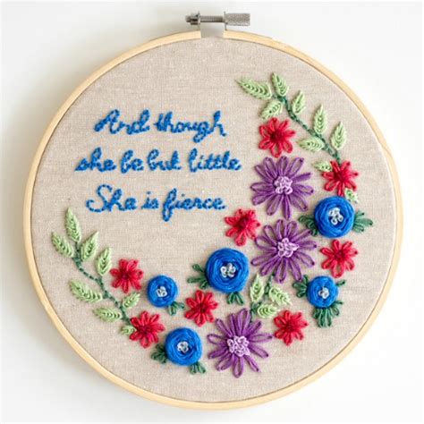 25 Easy Embroidery Projects For Beginners With Free Patterns Diy And Crafts