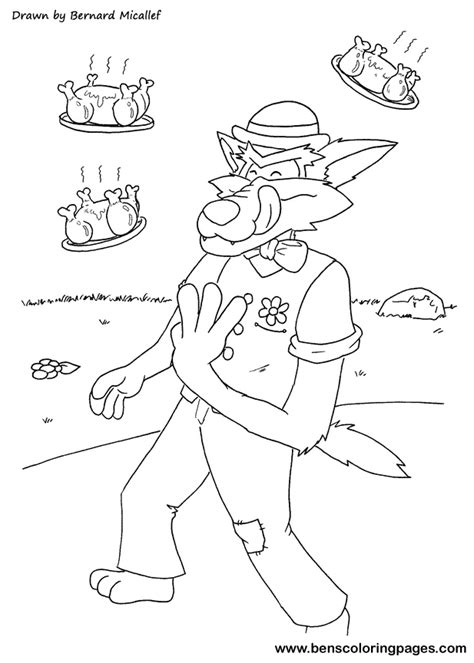 We have 6 colouring pages in this category. Three Little Pigs Wolf Coloring Pages - Food Ideas